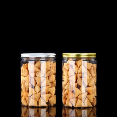 Consigliato Gran vassoio di plastica con spezie biscotti vassoio di plastica trasparente vassoio di plastica coperchio d'oro con etichetta privata personalizzata