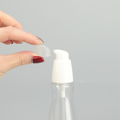 24/410 Bottiglia di pompa in plastica cosmetica con serigrafia per la distribuzione di lozioni