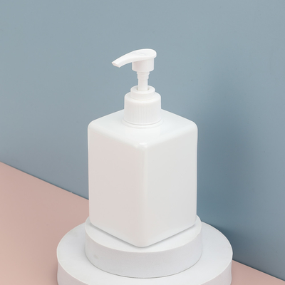 Bottiglie di distribuzione di cosmetici rosa riciclabili Bottiglie di pompa PET rotonde con calibro 24/410