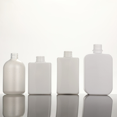24/410 ml Bottiglia di PET Rotonda Eco-Friendly Con Tappo di Pompa Bottiglia di Plastica Chiara riciclabile