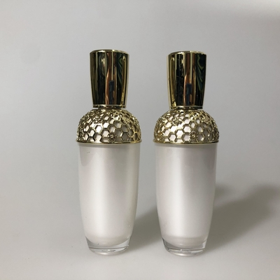 Bottiglia di pompa PET vibrante con schermo di seta personalizzata per la cura personale e cosmetica