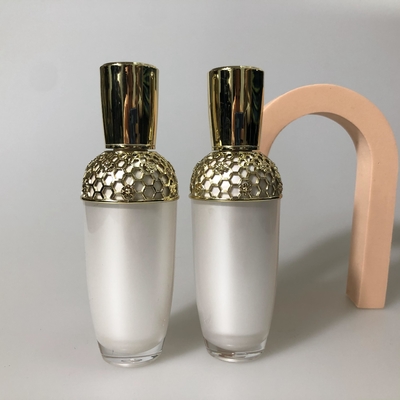 Bottiglia di pompa PET vibrante con schermo di seta personalizzata per la cura personale e cosmetica