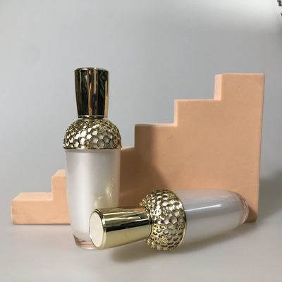 Bottiglia di pompa PET vibrante con schermo di seta personalizzata per la cura personale e cosmetica