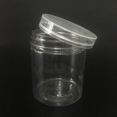 Vaso trasparente con foglio di alluminio / sigillo sensibile alla pressione