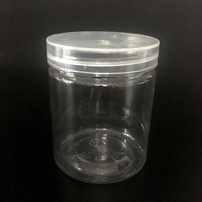 Vaso trasparente con foglio di alluminio / sigillo sensibile alla pressione