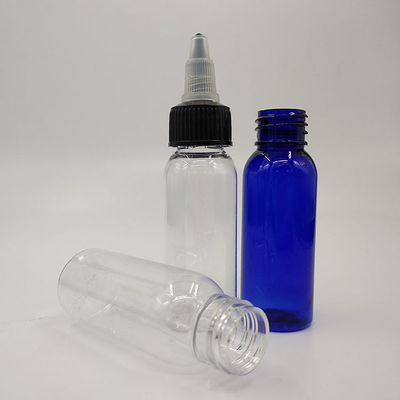 Bottiglie di liquido in plastica a vite personalizzate con applicatori