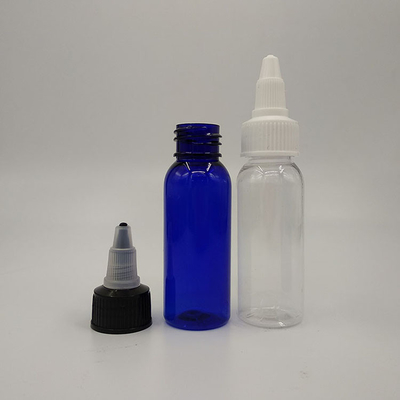 Bottiglie di liquido in plastica a vite personalizzate con applicatori