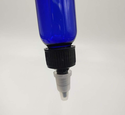 Bottiglie di liquido in plastica a vite personalizzate con applicatori