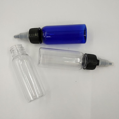Bottiglie di liquido in plastica a vite personalizzate con applicatori