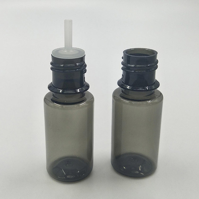 Bottiglia per gocciolante per liquidi cosmetici trasparente in plastica PET