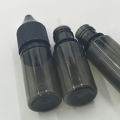 Stampa su misura a colori 10 - 100 ml Bottiglie liquide a vite a prova di bambino trasparenti rotonde E