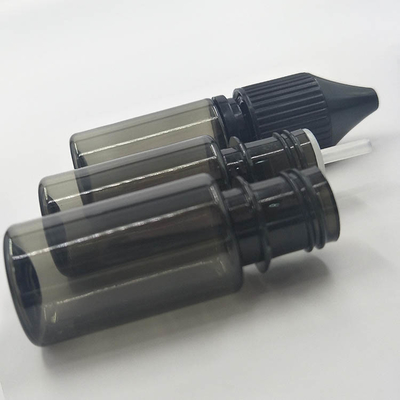 Stampa su misura a colori 10 - 100 ml Bottiglie liquide a vite a prova di bambino trasparenti rotonde E