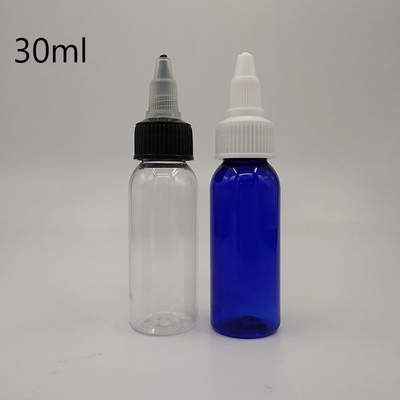 100 ml di vetro di plastica con etichetta personalizzabile e tipo di tenuta