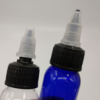100 ml di vetro di plastica con etichetta personalizzabile e tipo di tenuta