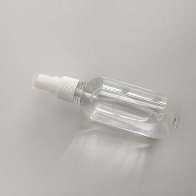 Bottiglia con tappo a vite rotonda riciclabile rosa 120 ml Bottiglia di distribuzione cosmetica personalizzata ecocompatibile