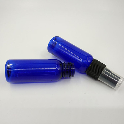Bottiglia PET rotonda da 47 mm con tappo a vite del distributore di pompe per liquidi cosmetici