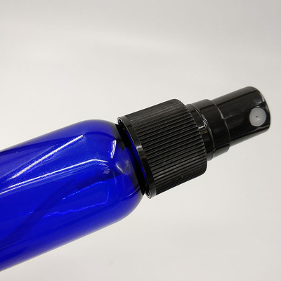 Bottiglia PET rotonda da 47 mm con tappo a vite del distributore di pompe per liquidi cosmetici