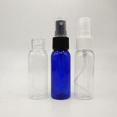 Bottiglia PET rotonda da 47 mm con tappo a vite del distributore di pompe per liquidi cosmetici