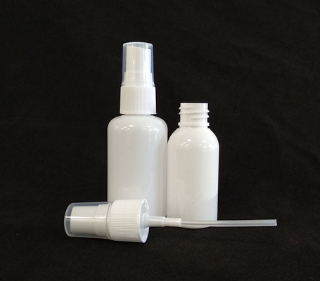 Bottiglia di spray in plastica PET rotonda e liscia per uso quotidiano