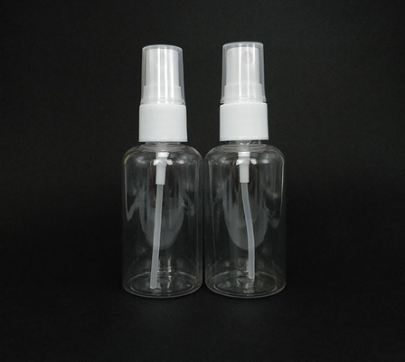 Bottiglia di spray in plastica PET rotonda e liscia per uso quotidiano