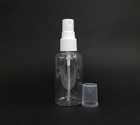 Bottiglia di spray in plastica PET rotonda e liscia per uso quotidiano