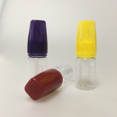 Bottiglia per gocciolante liquido a prova di bambino a 100 ml stampata e personalizzabile con tappo a vite