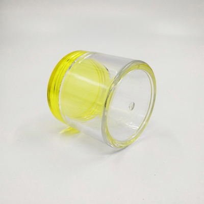 Bottone cosmetico in plastica personalizzabile da 10 ml con superficie liscia