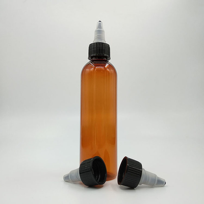 Bottiglie di plastica con capo a vite personalizzabili per imballaggi liquidi