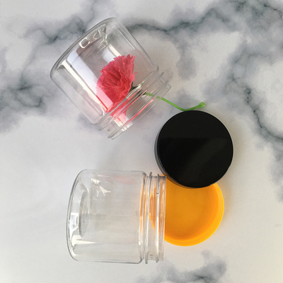 Contenitori di plastica trasparente Bottoni con coperchio di plastica / alluminio