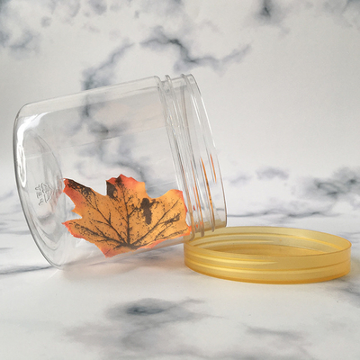 Vaso di plastica customizabile con coperchio di foglio di alluminio ermetico