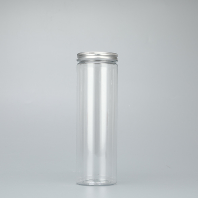 Contenitori di barattoli di plastica personalizzabili per imballaggi ecologici