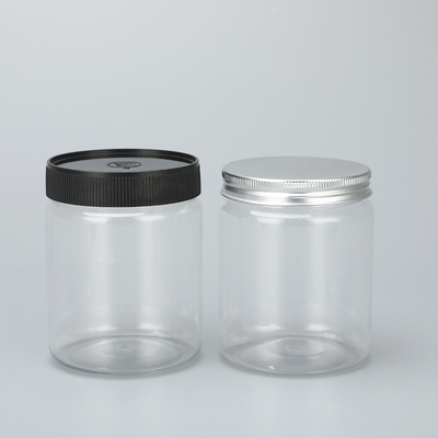 Contenitori di barattoli di plastica personalizzabili per imballaggi ecologici