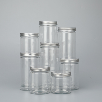 Bastoni di pickle di plastica da 250 ml con coperchio per chicchi di caffè