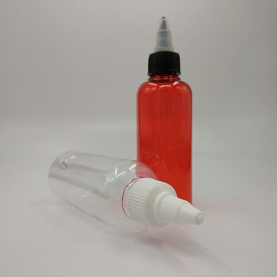 Contenitori di plastica a vite trasparenti/coloriti per il deposito di liquidi