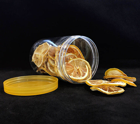 Bottine di plastica personalizzate con coperchi di plastica / alluminio per polvere alimentare