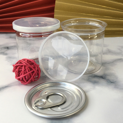 Logo personalizzato Contenitori di barattoli di plastica 2oz 3oz 4oz 5oz 6oz 7oz 8oz Capacità personalizzata