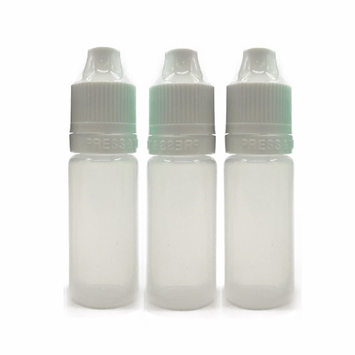 1 ml di bottiglie in vetro nero trasparente con tampone a vite 2000 pezzi