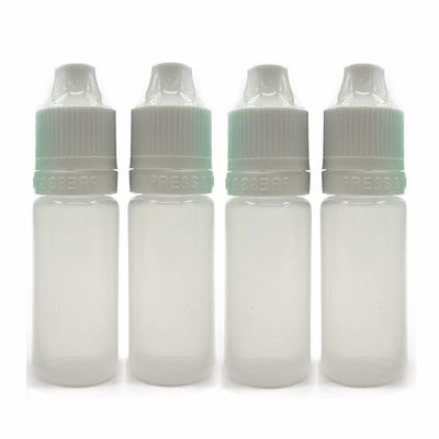 1 ml di bottiglie in vetro nero trasparente con tampone a vite 2000 pezzi