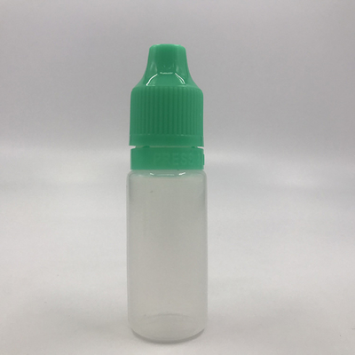 1 ml di bottiglie in vetro nero trasparente con tampone a vite 2000 pezzi