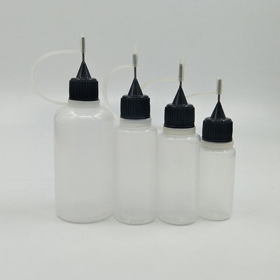 Bottiglie di vetro nero trasparente da 10 ml a 120 ml con tappo a vite