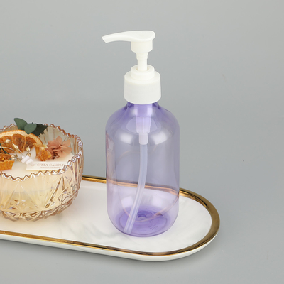 Funzione di distribuzione trasparente Bottiglia in PET di plastica trasparente di 47 mm di diametro con tappo a vite