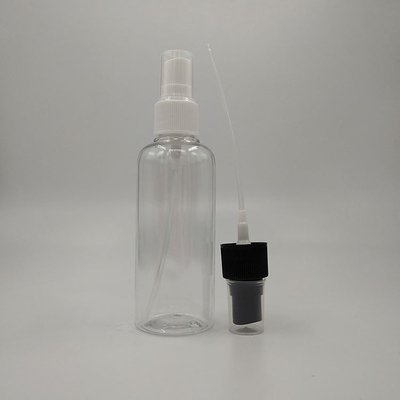 Bottiglia trasparente per spray per uso quotidiano