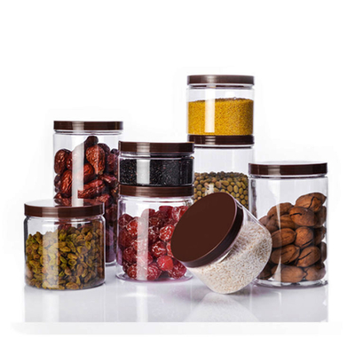 Bottine di plastica cosmetiche personalizzate per imballaggi di crema 10ml-150ml