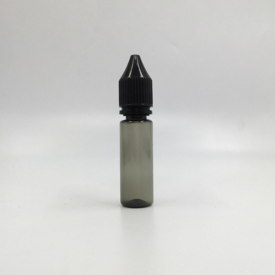 Bottiglia per gocciolante liquido PET 18 mm col collo / E Bottiglie liquide con tappi a prova di bambini