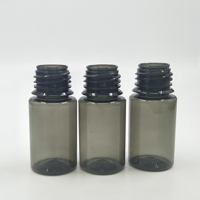 10-100 ml di bottiglia di PET E liquida con guscio rotondo con tappi a prova di bambino
