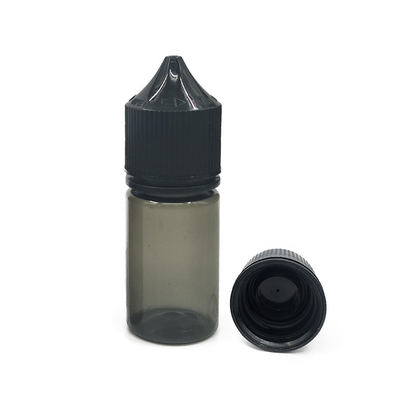 Bottiglie di PET e liquidi rotonde ecocompatibili con tappi a prova di bambini