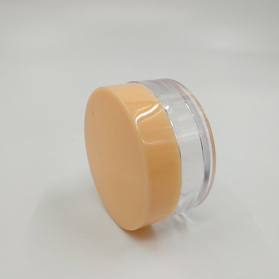 Vaso cosmetico in plastica a superficie liscia 10ml 15ml 30ml 60ml 80ml 100ml 120ml 150ml con disegno trasparente