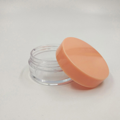Vaso cosmetico in plastica a superficie liscia 10ml 15ml 30ml 60ml 80ml 100ml 120ml 150ml con disegno trasparente