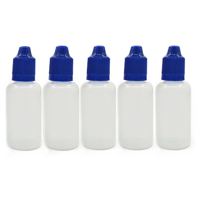 Bottiglia liquida 18mm per collo E 10ml 15ml 30ml 60ml 80ml 100ml per sigaretta elettronica