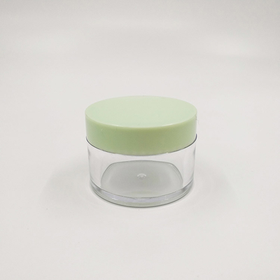 Contenitore cosmetico in plastica a superficie liscia personalizzato per cosmetici di lusso